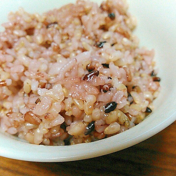 古代米たっぷりご飯